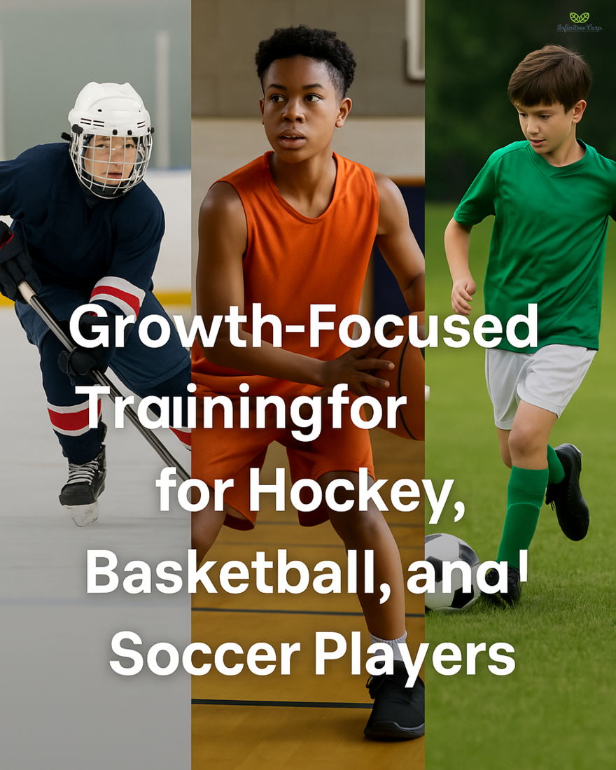 Growth-Focused Training for Young Hockey, Basketball, and Soccer Athletes