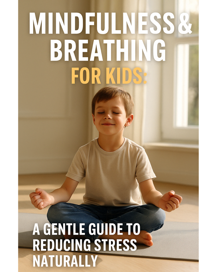 Mindfulness & Breathing for Kids: A Gentle Guide to Reducing Stress Naturally