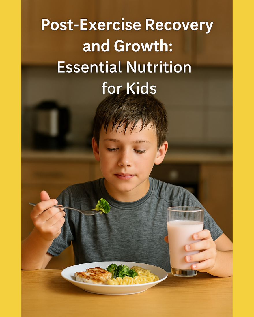 Post-Workout Recovery & Height Growth: The Nutrients Every Active Kid Needs