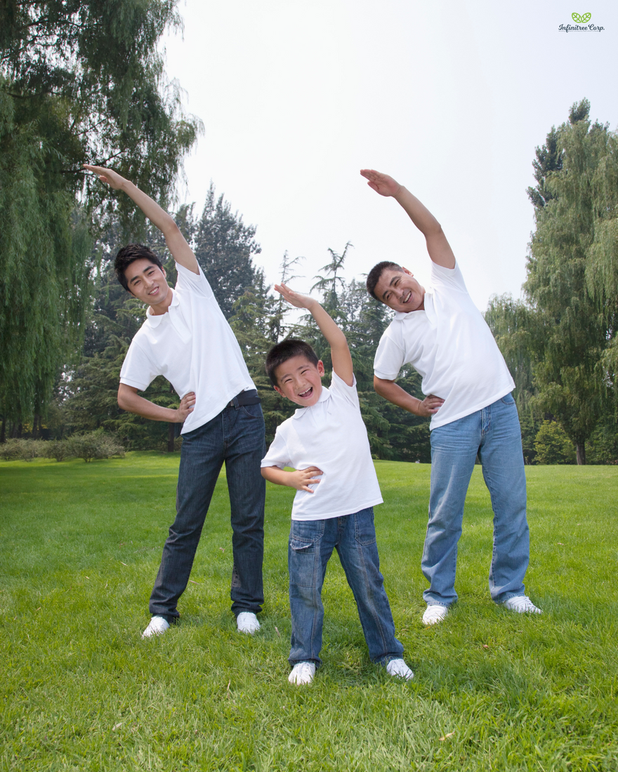 Weekend Family Stretch Routine for Flexibility and Height Support