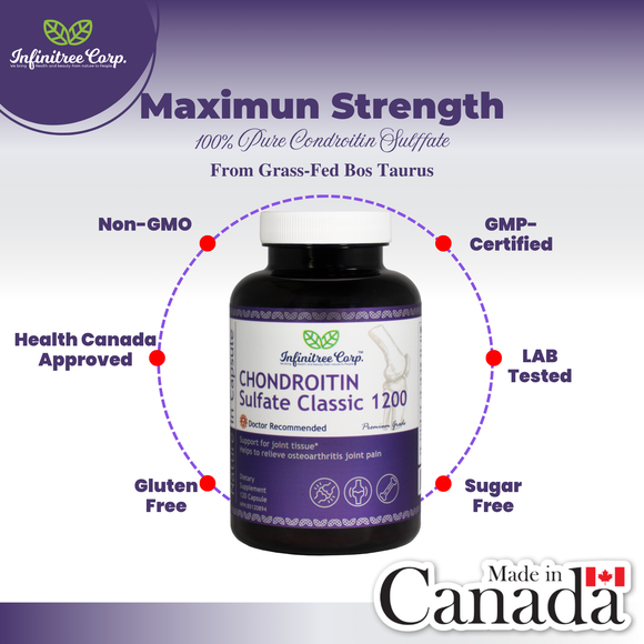 Chondroitin Sulfate Classic 1200 120 Capsules
